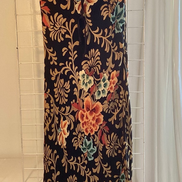 Sequined Floral Maxi Skirt - Picture 1 of 7